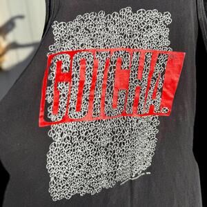 Vintage 80s GOTCHA Tank Top | Peace Sign Graphic | Made in USA | Large